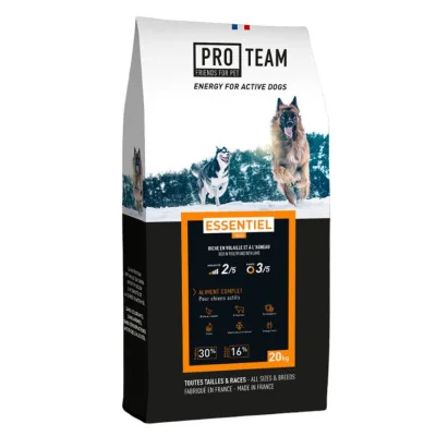 pro team essentiel 3800 pour chien adulte